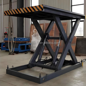 Plataforma Elevadora Hidráulica de Tijera Estacionaria de 2 Toneladas y 1 Metro de Elevación, con Certificación CE, para Autos - Product Image 1