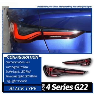 Fanale Posteriore a LED per G22 2021-2023, Lente Rossa Laser G82 G26 425i 430i, Luce di <span class=keywords><strong>Stop</strong></span> Posteriore Dinamica 12V Nuova - Product Image 6