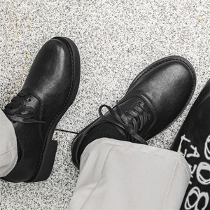 2026 Premium Odor-Free Vintage <b>Men</b> Leather Shoes Comfortable High-Quality Fashion Business Formal Casual <b>Dress</b> for <b>Men</b> - Product Image 1