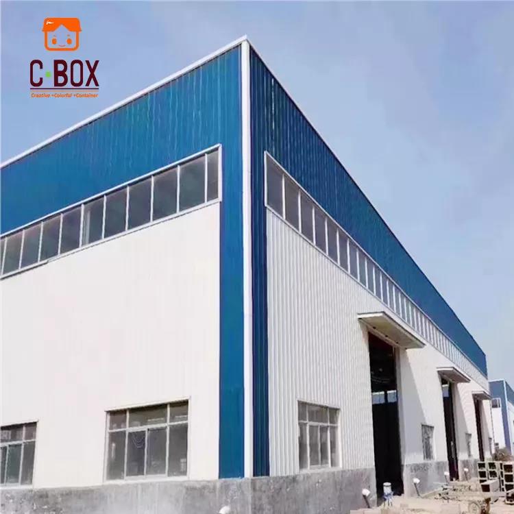 Cbox Лидер продаж, конструкция из углеродистой стали, H-образный сварочный железо и стальная конструкция, ангар, здание складов