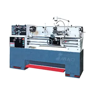 Mesin bubut Manual CNC 1500mm Horizontal tugas berat dengan sertifikasi ISO