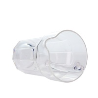 Pichet à eau transparent en plastique écologique personnalisé avec poignée, logo OEM/ODM