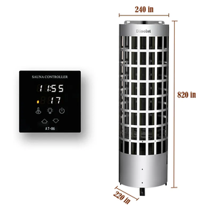 Diooist Cheap Price Hot Sale Good Quality Stainless Steel <strong>Sauna</strong> Room Electric Portable <strong>External</strong> <strong>Control</strong> <strong>Sauna</strong> <strong>Heater</strong>