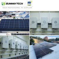 Système d'énergie solaire 8kw 10kw 12kw avec batterie lithium-ion et onduleur Deye
