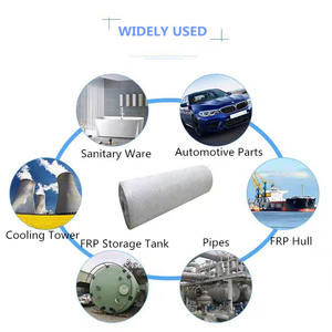 Tapis <span class=keywords><strong>de</strong></span> protection en fibre <span class=keywords><strong>de</strong></span> verre E-Glass Lanzhi, <span class=keywords><strong>prix</strong></span> usine, 450g, émulsion, souple, personnalisable, en rouleau - Product Image 6