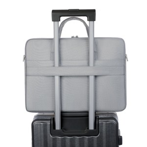 Sacoche pour ordinateur portable 14 pouces en polyester imperméable, mallette portable légère et respirante unisexe pour hommes 15,6 pouces, vente en gros - Product Image 6