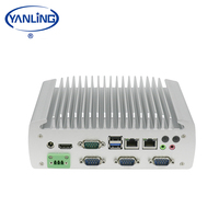Ordinateur industriel de qualité supérieure le moins cher avec processeur Celeron J1900, 2 LAN, 6COM, HD pour kiosque à monnaie