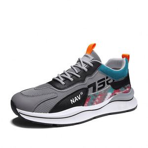 Chaussures de sport pour hommes de marque, avec coussin d'air, en cuir épais, décontractées, pour la marche, baskets tendance pour femmes et dames - Product Image 5