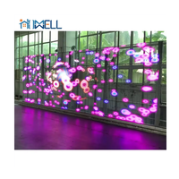 Layar LED Transparan Kecerahan Tinggi Harga Pabrik Kaca Transparan Indoor Outdoor