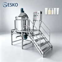 Cuve de mélange industrielle ESKO en SUS304 pour liquide vaisselle, savon, gel désinfectant et formule de soins personnels
