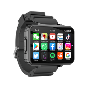 Màn Hình Lớn 1400MAh <span class=keywords><strong>Android</strong></span> Dual Máy Ảnh <span class=keywords><strong>GPS</strong></span> <span class=keywords><strong>Wifi</strong></span> Gọi Điện Thoại Mô Hình Mới <span class=keywords><strong>4</strong></span> + 64GB Thông Minh Đồng Hồ 4G 5G Điện Thoại Thông Minh Đồng Hồ Với Thẻ Sim skot - Product Image 1