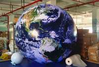 Ballon gonflable globe terrestre 2026 en promotion, Terre gonflable, Ballon gonflable Terre pour événements