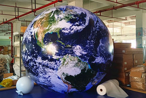 Ballon gonflable globe terrestre 2026 en promotion, Terre gonflable, Ballon gonflable Terre pour événements - Product Image 3