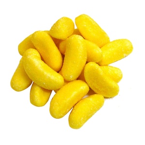 Deliciosas Gomitas <span class=keywords><strong>de</strong></span> Gelatina Suave con Forma <span class=keywords><strong>de</strong></span> Plátano, Recubiertas <span class=keywords><strong>de</strong></span> Azúcar, en Paquete a Granel - Product Image 2