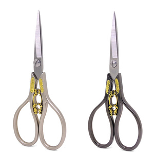 Tùy Chỉnh Màu Đen Râu Kéo Thép Không Gỉ Trang Điểm Lông Mày Kéo Mini Lông Mi Kéo Với Logo - Product Image 5