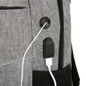 Sac à dos pour homme avec logo personnalisable, chargement USB, sac décontracté multifonctionnel, sacs à dos de sport, sacs d'école, lot de 3 sacs à dos - Product Image 6