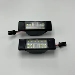 Accessoires de systèmes d'éclairage automatique 2626189965 éclairage de plaque d'immatriculation LED blanc pour Nissan Teana/Pathfinder, éclairage de plaque d'immatriculation w211