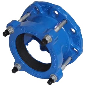 <span class=keywords><strong>Raccord</strong></span> femelle en fonte ductile, forme réductrice, large gamme, accouplement <span class=keywords><strong>flexible</strong></span> universel DN50-DN2000, diamètre du trou de montage, marque WT - Product Image 2