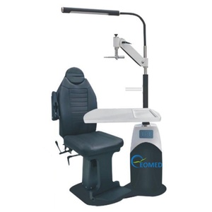 Ensemble de table médicale combinée professionnelle S-900D, unité combinée ophtalmique, unité de chaise de réfraction pour examen des yeux - Product Image 1