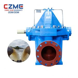 Pompe centrifuge horizontale à double aspiration CZME 200 kW, pompe à eau à haut débit pour l'irrigation et l'approvisionnement en eau de rivière - Product Image 1