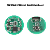 Module de charge de type-c de carte de pilote de carte de Circuit imprimé de 5W 10W LED pour les lampes de poche électroniques de bricolage