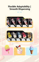 Máquina expendedora de helados Yunyin de autoservicio con pantalla táctil (32") y capacidad de 20-150 unidades, Wi-Fi/4G, para venta al por mayor