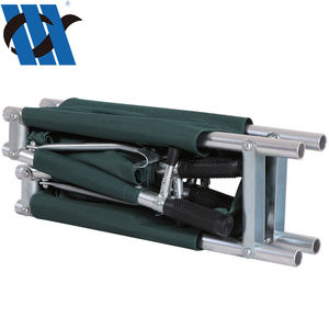 Camilla de emergencia médica BDST108 Camilla de lona plegable con cubierta de pierna y bolsa - Product Image 3