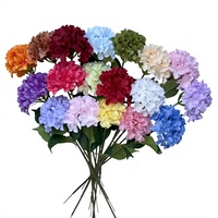 Fleurs artificielles Anna Hydrangea, 45 pétales, pour la décoration de lieux de mariage, arrangements floraux pour allées