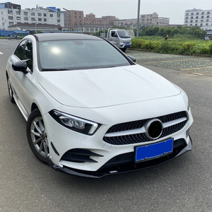 Kit de carrocería con difusor y divisor de labio para parachoques delantero de coche, 3 piezas, para Mercedes Benz Clase A A200 2023+, protector de parachoques - Product Image 4