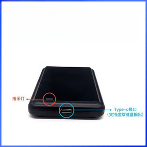 Dispositivo emisor de etiquetas electrónicas de escritorio de frecuencia ultraalta RFID, lector de tarjetas de radiofrecuencia de corto alcance sin controlador USB - Product Image 2