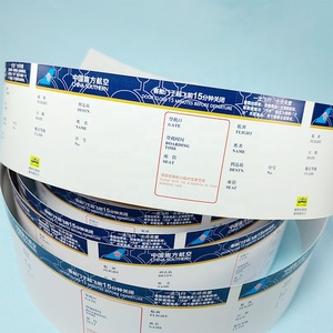 Stampa di <span class=keywords><strong>biglietti</strong></span> <span class=keywords><strong>da</strong></span> viaggio colorati di alta qualità con Design personalizzato all'ingrosso di alta qualità - Product Image 5