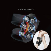 Nouveau masseur de jambes-pétrissage de mollet avec airbags, chauffage, thérapie par la lumière rouge et massage par vibration-soulagement efficace de la fatigue