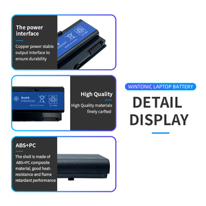 Batterie de remplacement pour ordinateur portable <span class=keywords><strong>HP</strong></span> <span class=keywords><strong>8570w</strong></span>, 11.1V 49Wh, 8 cellules, haute qualité, compatible EliteBook 8560w 8760w 8770w - Product Image 2