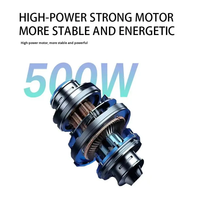 Vélo électrique adulte à cadre en acier au carbone économique avec frein à tambour, moteur brushless 500W, 3 vitesses, 48V, vitesse rapide 50 km/h, vélo électrique urbain rapide