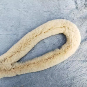 Nuevo tamaño de color personalizado Fake <span class=keywords><strong>Rex</strong></span> <span class=keywords><strong>Rabbit</strong></span> <span class=keywords><strong>Fur</strong></span> <span class=keywords><strong>Trim</strong></span> - Product Image 5