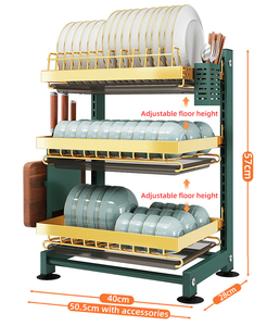 <span class=keywords><strong>Escurridor</strong></span> <span class=keywords><strong>de</strong></span> <span class=keywords><strong>Platos</strong></span> <span class=keywords><strong>de</strong></span> Metal Ajustable en Altura para Cocina, <span class=keywords><strong>Escurridor</strong></span> <span class=keywords><strong>de</strong></span> <span class=keywords><strong>Platos</strong></span> Resistente a la Oxidación con Bandeja <span class=keywords><strong>de</strong></span> Drenaje, <span class=keywords><strong>Escurridor</strong></span> <span class=keywords><strong>de</strong></span> <span class=keywords><strong>Platos</strong></span> <span class=keywords><strong>de</strong></span> <span class=keywords><strong>2</strong></span> <span class=keywords><strong>Niveles</strong></span> - Product Image 1
