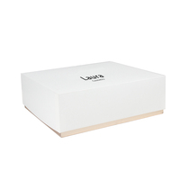 Emballage cadeau de luxe blanc lotion sérum soins de la peau ensemble de cosmétiques couvercle et boîte de base ensemble d'emballage de maquillage soins de la peau boîte pour cosmétique