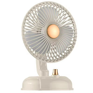 Ventilador de Mesa Multivelocidad Desmontable, Pequeño, Retro, Vintage, de <span class=keywords><strong>Escritorio</strong></span>, de Pared, con Oscilación, con Clip, Refrigerador - Product Image 4