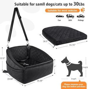 Offre Spéciale – Siège de <span class=keywords><strong>Voiture</strong></span> Confortable et Lavable pour <span class=keywords><strong>Chien</strong></span> et Chat, Lit-Caverne Moderne et Tendance pour Toutes Saisons, Idéal pour Petits et Moyens Chiens (Motif Carton) - Product Image 2