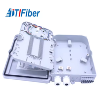 Boîtier de distribution de fibre optique FDB de haute qualité, marque TTI, certifié ISO9001, 12 cœurs, connecteur SC, séparateur FTTH, haute résistance aux chocs