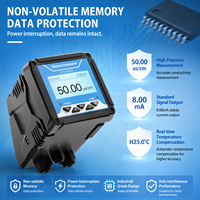 Analyseur de conductivité TDS EC en ligne avec capteur Modbus 4-20mA RS485 pour système de surveillance de la qualité de l'eau industrielle