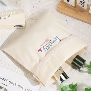 Custom Logo Printing Recyclable Promotional Multi-Color Canvas Dust Bag <b>Handbag</b> Drawstring Cotton Gift Shoe Packing Pouch - Product Image 6