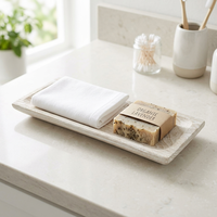 Plateau rectangulaire en bois de paulownia fait main, blanchi, rustique, pour servir, décoration minimaliste de cuisine, bol à fruits pour table basse