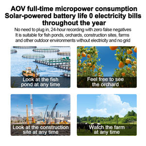 Cámara de Seguridad PTZ Exterior AOV 4G Solar de Doble Lente y 2MP, Bajo Consumo, Visión Nocturna a Todo <span class=keywords><strong>Color</strong></span>, Impermeable - Product Image 2