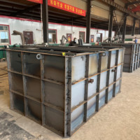 Meilleur prix fosse septique à trois formats en béton armé préfabriqué pour moule en acier de rénovation rurale