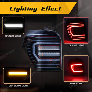 Feux arrière <span class=keywords><strong>Led</strong></span> d'approvisionnement d'usine pour Toyota 4Runner 2010-2023 feux arrière <span class=keywords><strong>de</strong></span> voiture <span class=keywords><strong>4x4</strong></span> accessoires Auto feux arrière <span class=keywords><strong>Led</strong></span> <span class=keywords><strong>de</strong></span> frein - Product Image 3