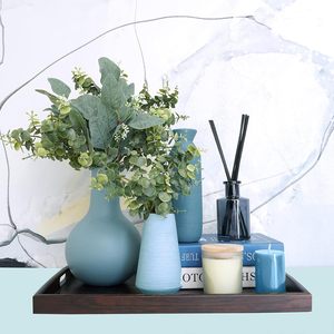 Ramas de Hojas de <span class=keywords><strong>Eucalipto</strong></span> Mixtas a Granel, Hojas de <span class=keywords><strong>Eucalipto</strong></span> Ovaladas con Semillas Blancas, Ramas para Coronas Florales, Guirnaldas, Ramos y Decoración Verde - Product Image 4