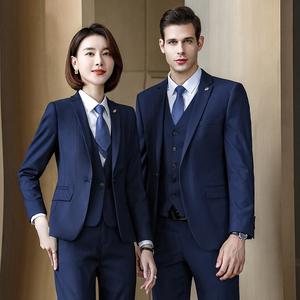 Completo Formale da Donna e Uomo con <span class=keywords><strong>Blazer</strong></span>, Set Due Pezzi Alla Moda, Tailleur da Donna per Affari - Product Image 6