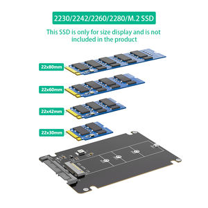 Tishric <span class=keywords><strong>M</strong></span>.2 Ssd Naar 2.5 Sata Adapter Behuizing B & <span class=keywords><strong>M</strong></span> Sleutel Sata Ssd Converter Met 7Mm Plastic Behuizing Computeronderdelen - Product Image 4