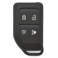 Coque de remplacement pour clé de voiture à 4 boutons, boîtier de télécommande pour clés de véhicule, accessoires